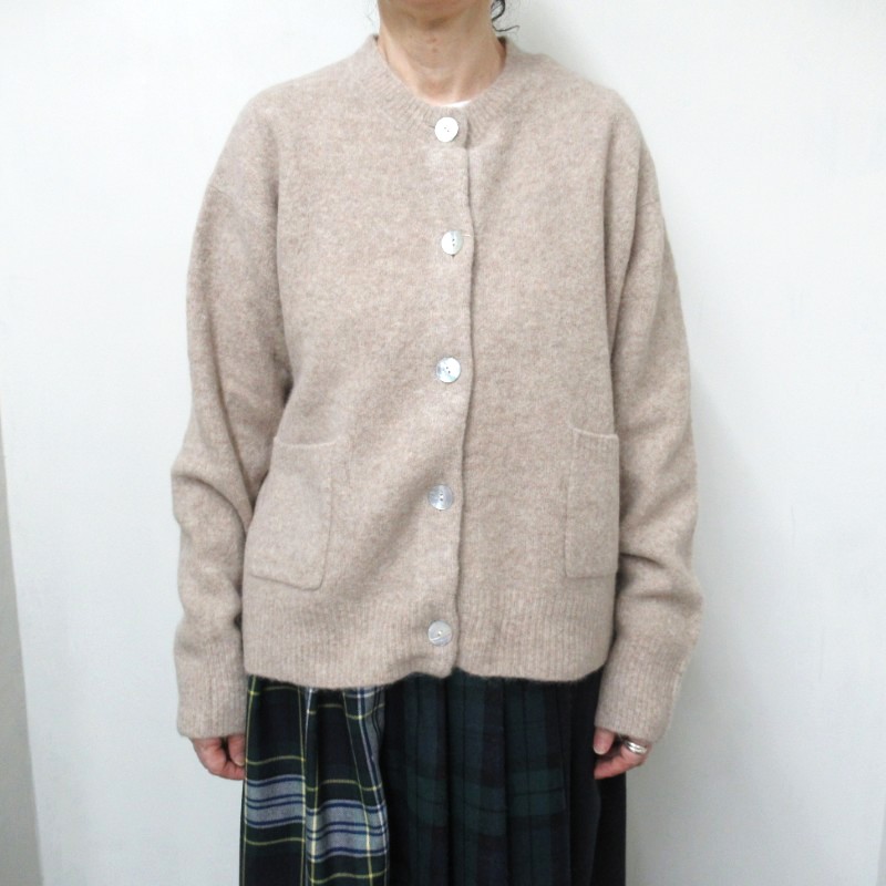 Vent d'oest  ラクーンポケ付きカーディガン /MOC33